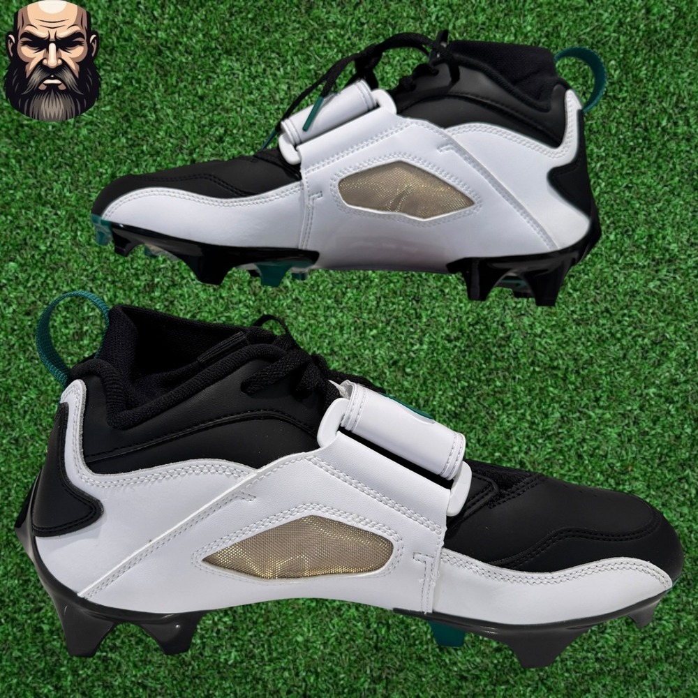 Nike Air Diamond Turf 93 Emerald Green HF5298-102 Football Cleats Men's Size 10 - Picture 3 of 6